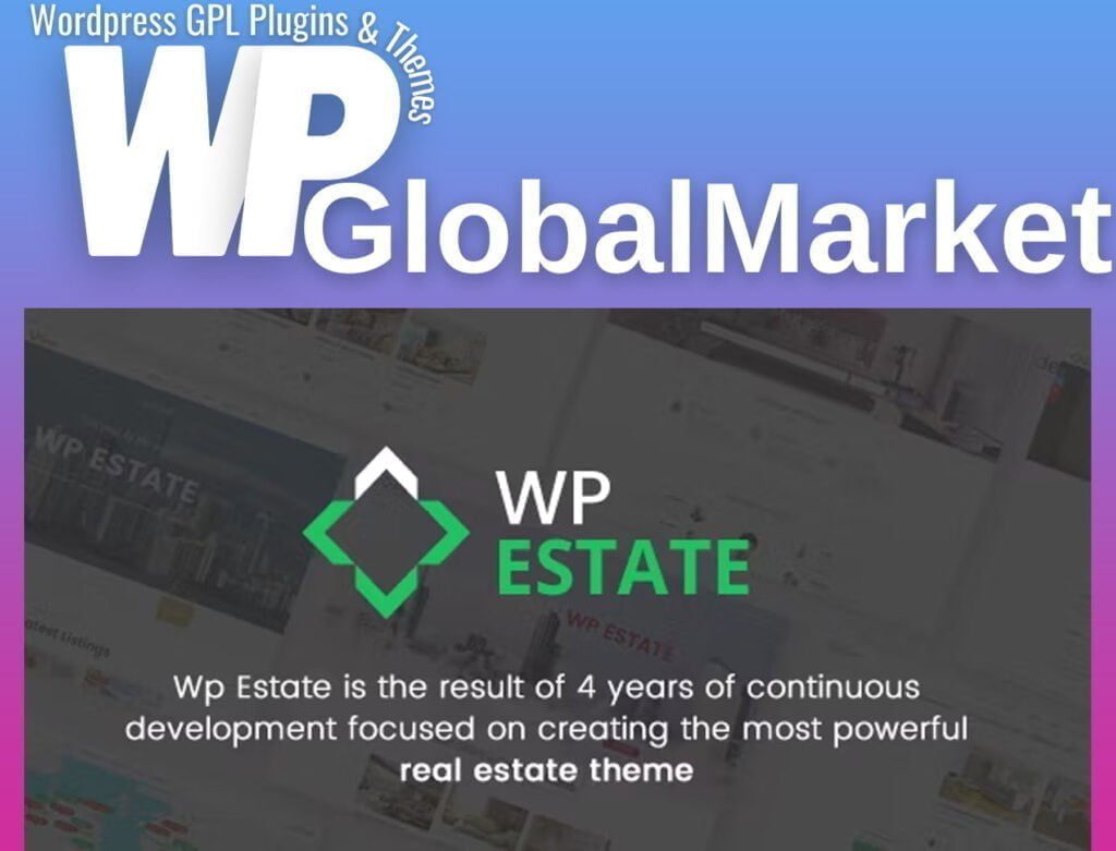 Real Estate – WP Estate Theme