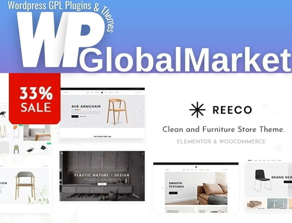 Reeco – furniture woocommerce wordpress theme