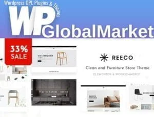 Reeco – Furniture WooCommerce WordPress Theme