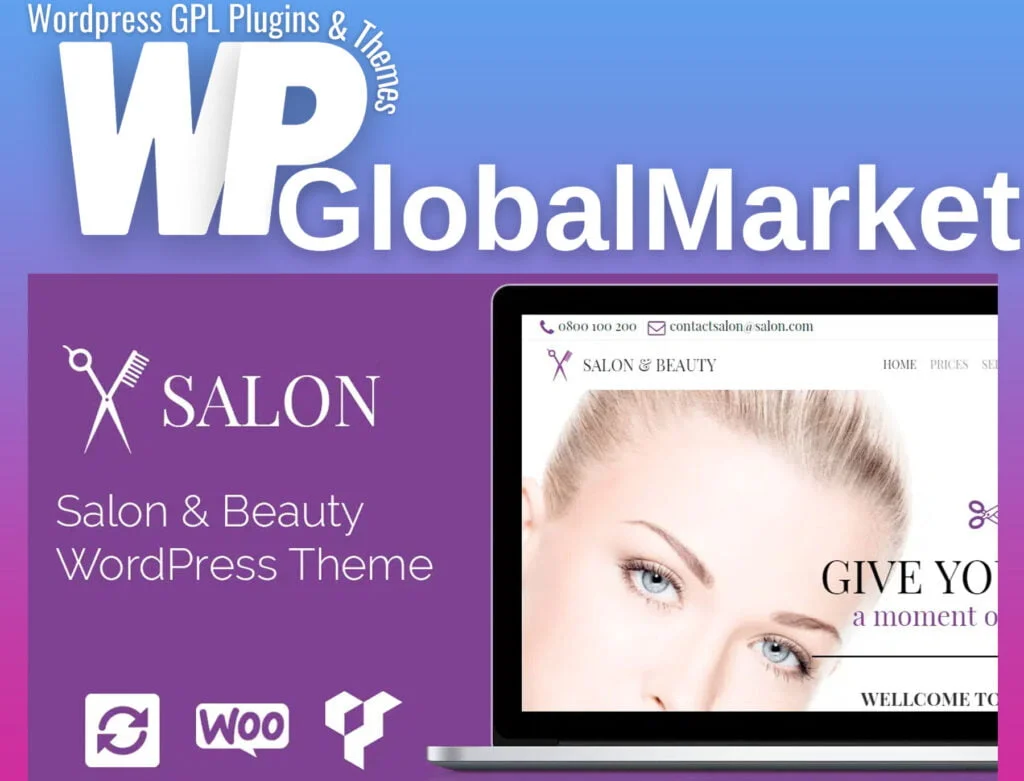 Salon wordpress theme