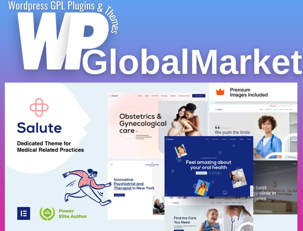Salute – Medical Elementor WordPress Theme
