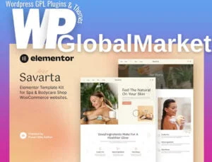 Savarta – Spa and Bodycare Shop Elementor Template Kit