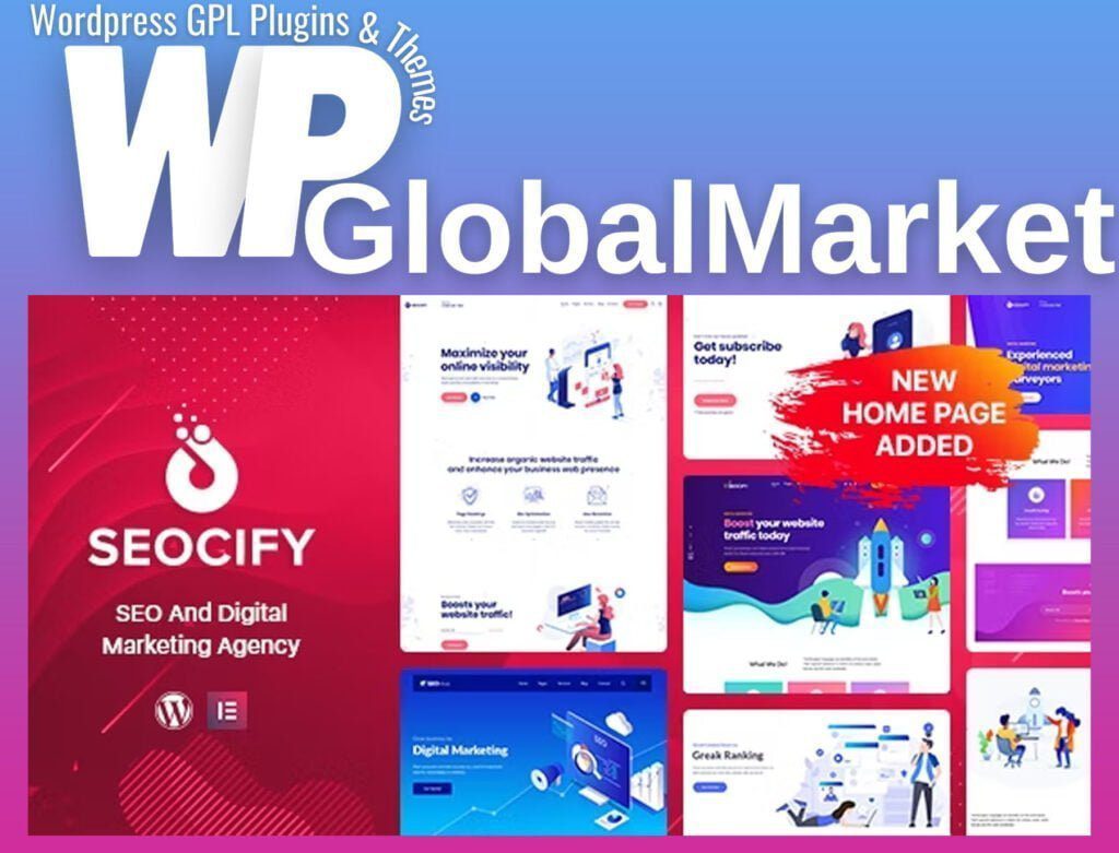 Seocify – SEO And Digital Marketing Agency WordPress Theme