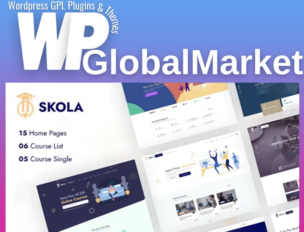 Skola – lms online courses wordpress theme