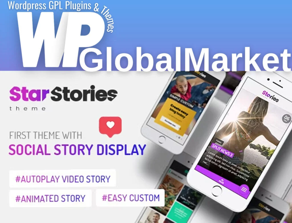 Starstories creative magazine & blog theme