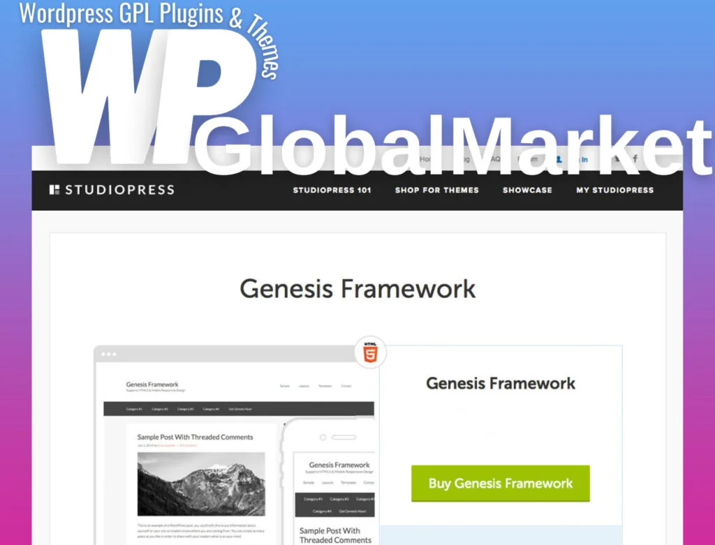 Studiopress genesis framework