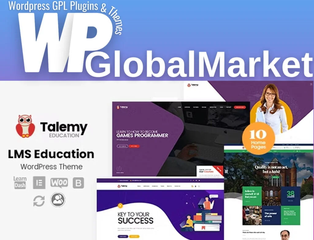 Talemy lms education wordpress theme