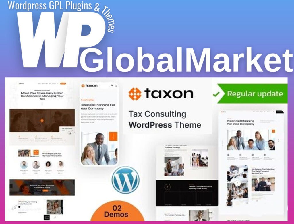 Taxon – Business Consulting WordPress Theme