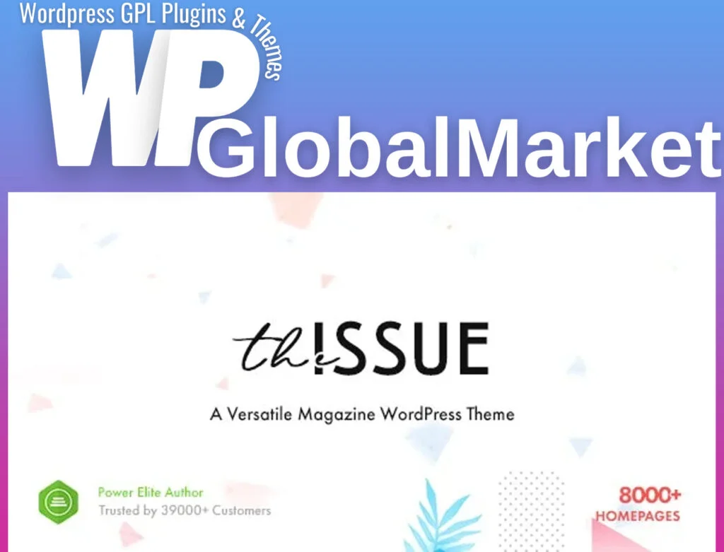 The issue – versatile magazine wordpress theme