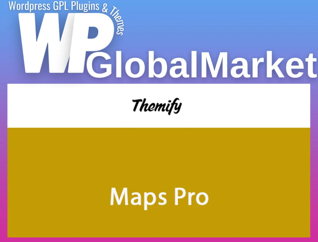 Themify builder maps pro