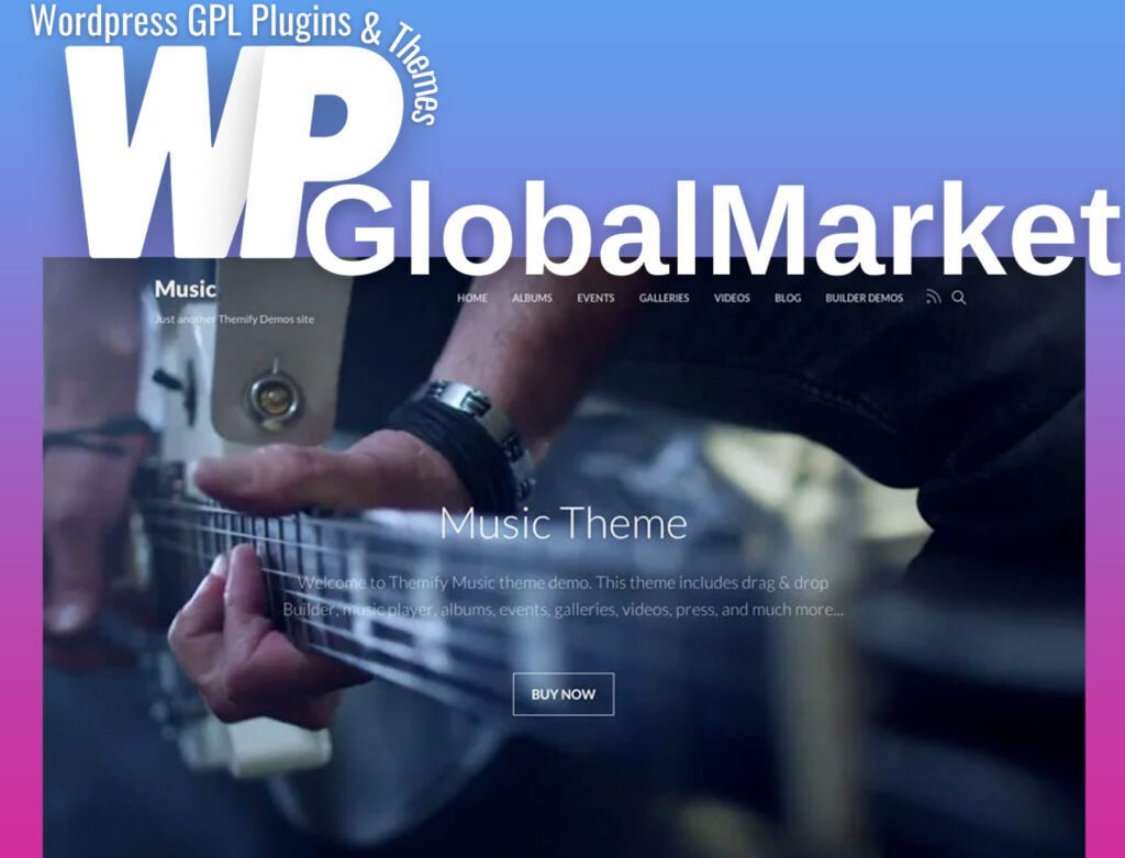 Themify Music WordPress Theme