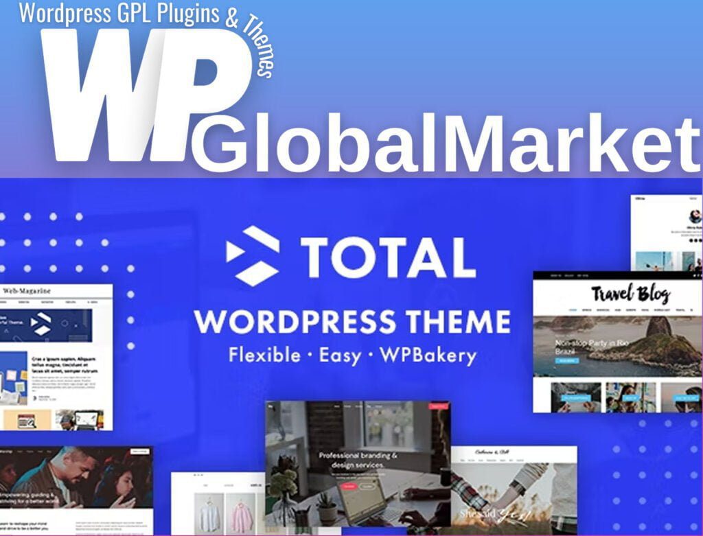 Total – responsive multi-purpose wordpress theme