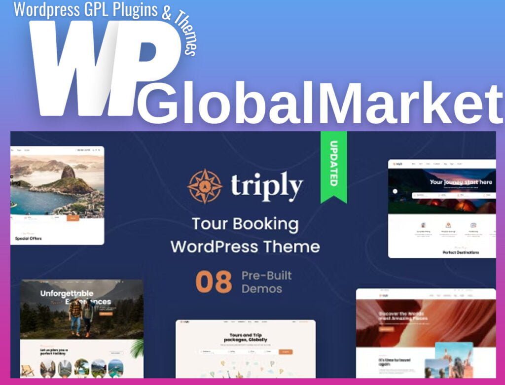 Triply – Tour Booking WordPress Theme