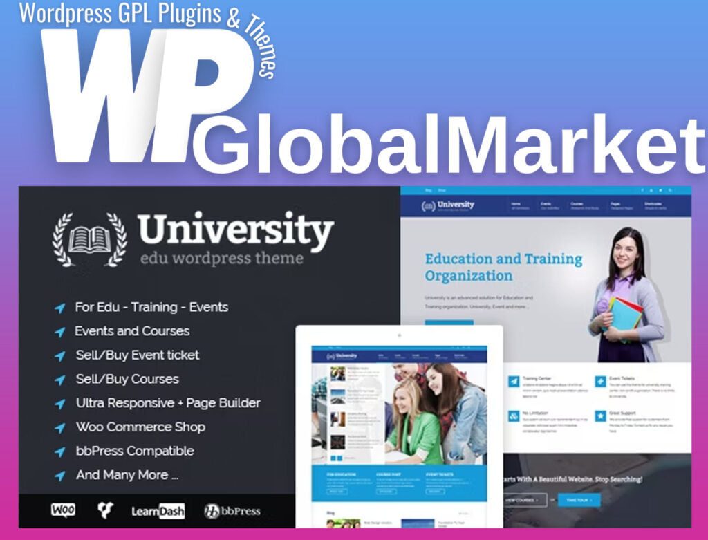 University – Education – Event and Course Theme