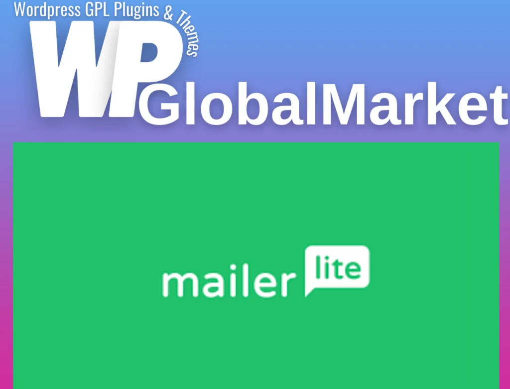 User registration mailerlite addon