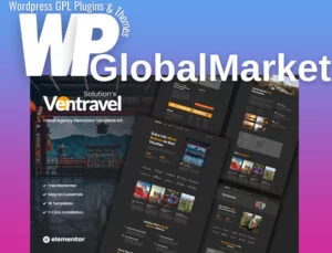 Ventravel – Traveling Agency Elementor Template Kit