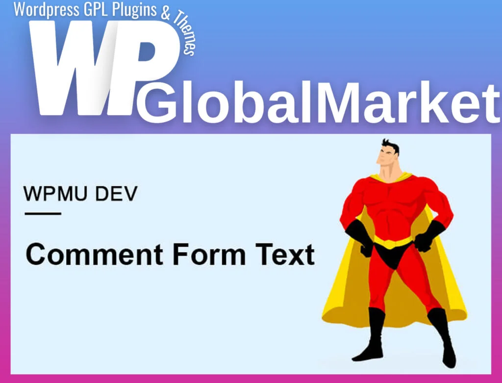 Wpmu dev comment form text