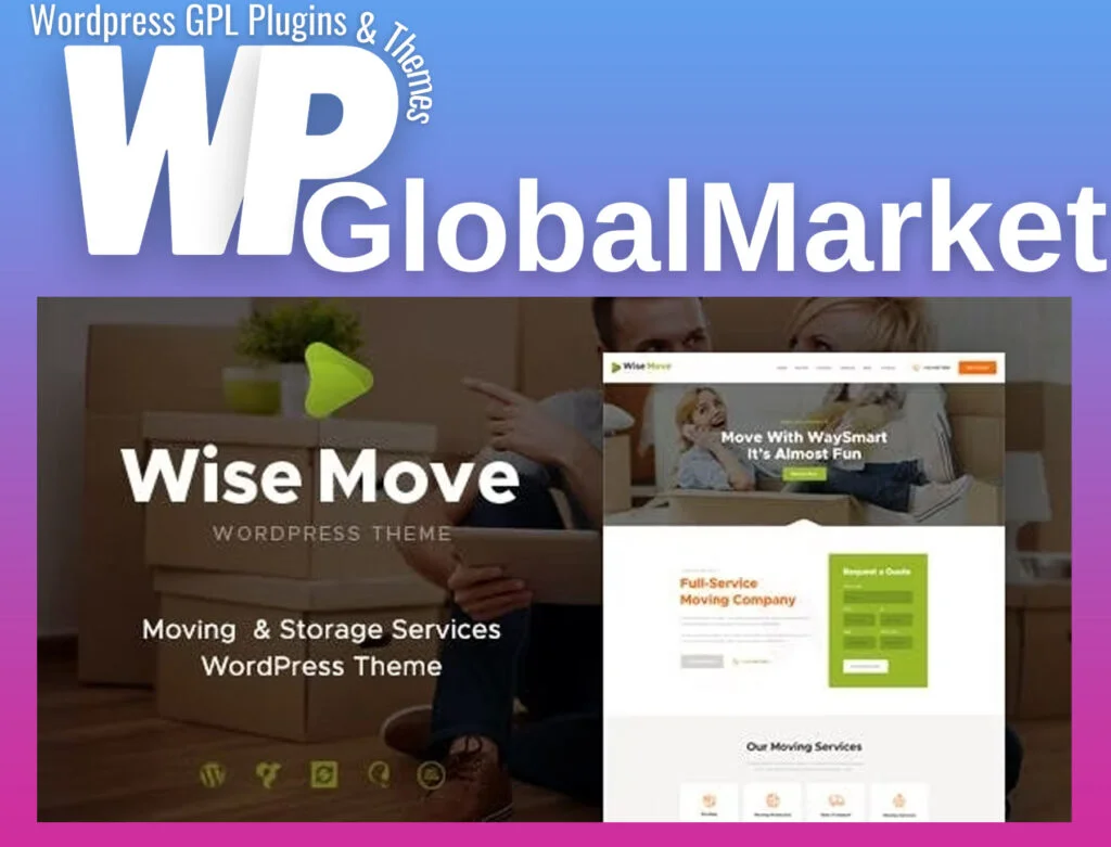 Wise move – relocation and storage services wordpress theme