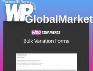 WooCommerce Bulk Variation Forms