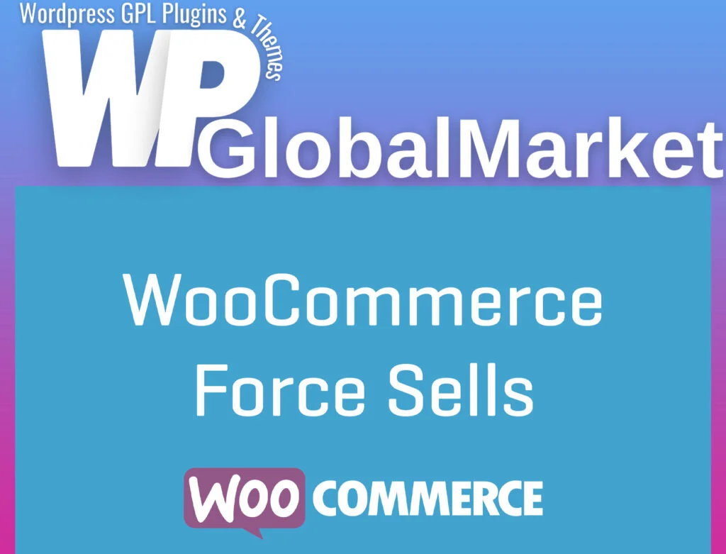 Woocommerce force sells