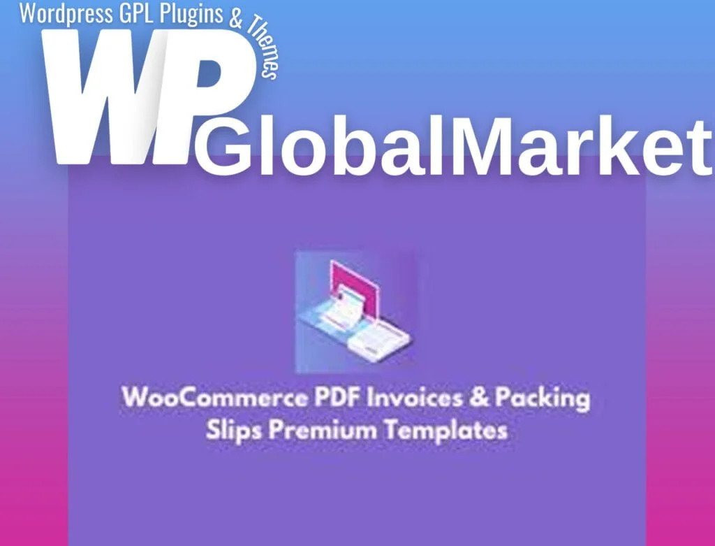 Woocommerce pdf invoices and packing slips professional