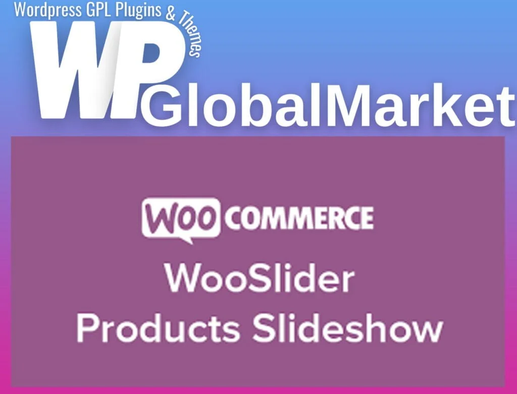 Woocommerce wooslider products slideshow