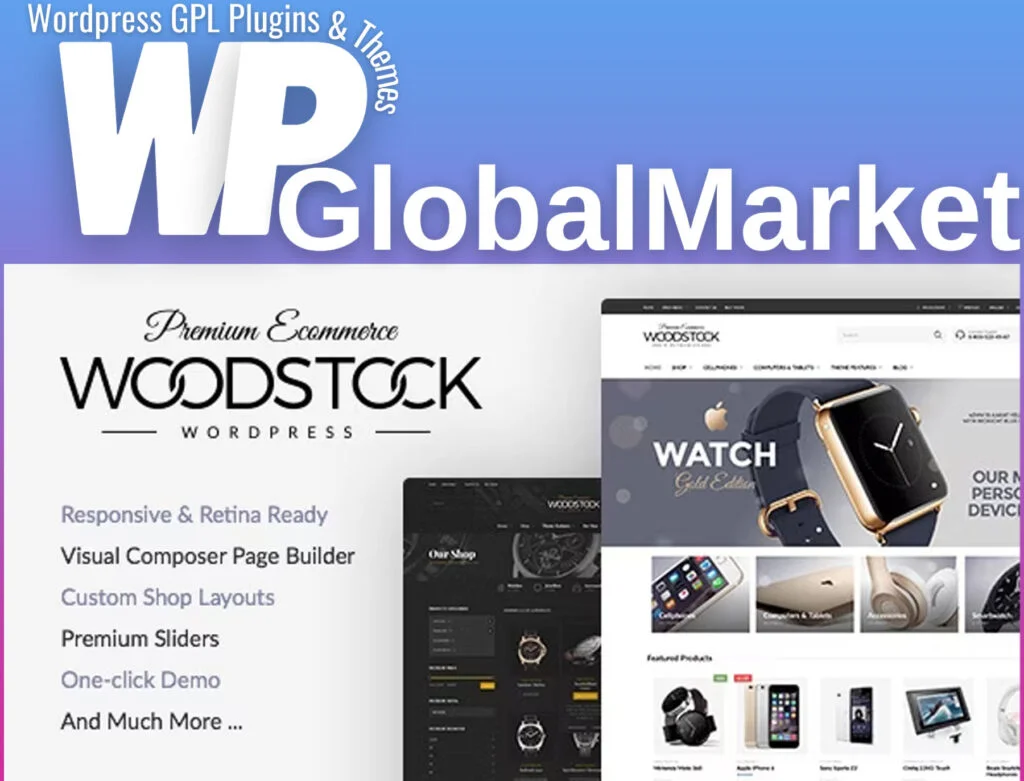 Woodstock – electronics responsive woocommerce theme