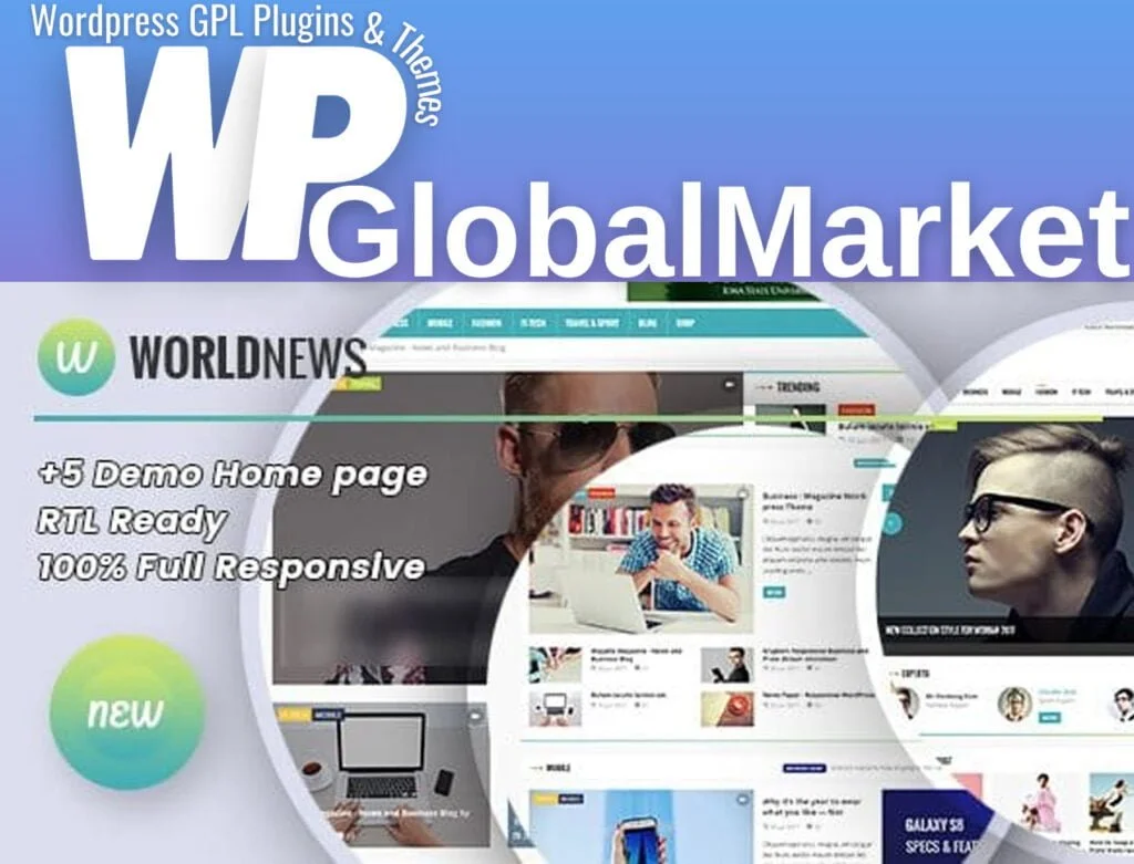 Worldnews – magazine rtl responsive wordpress blog