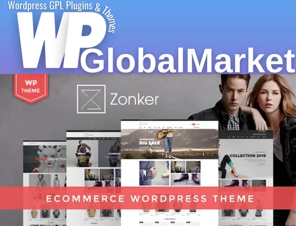 Zonker – woocommerce wordpress theme