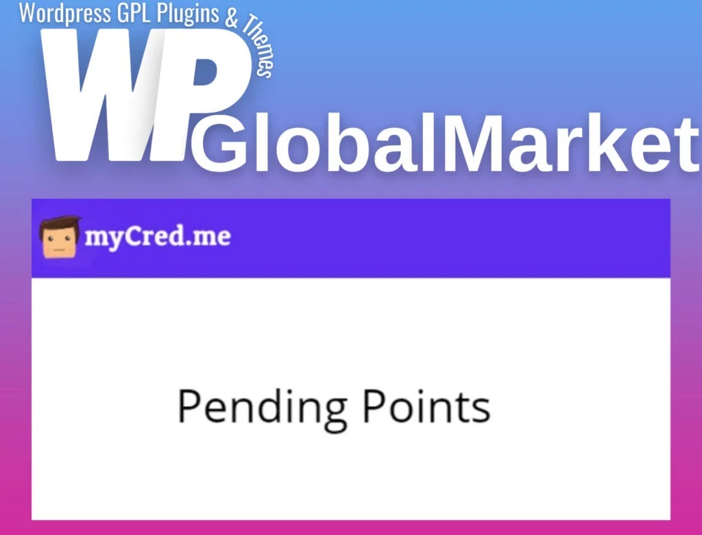 Mycred – pending points addon