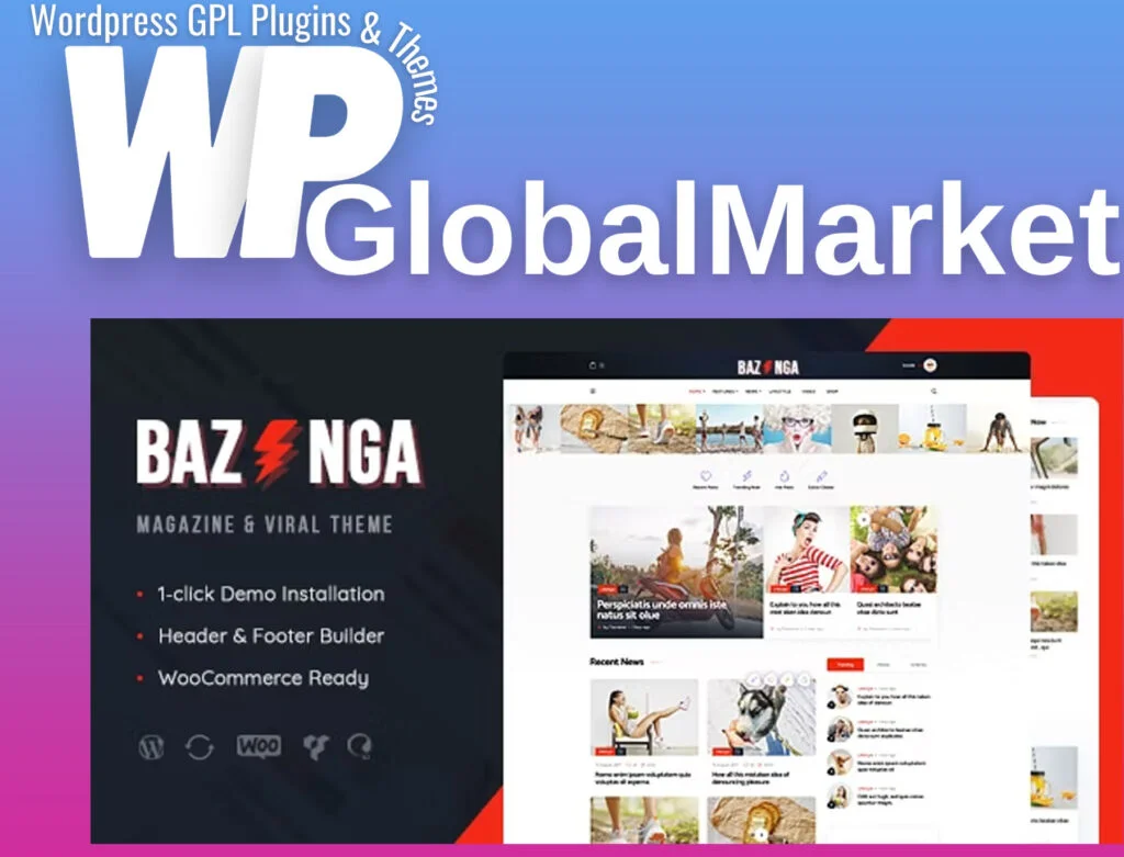 Bazinga | magazine and viral blog wordpress theme