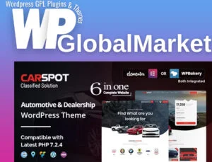 CarSpot Dealership Classified Theme