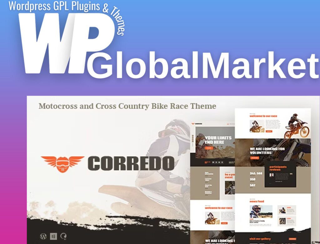 Corredo – Bike Race & Sports Events WordPress Theme