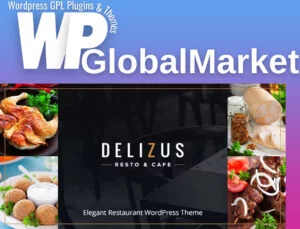 Delizus Restaurant Cafe WordPress Theme