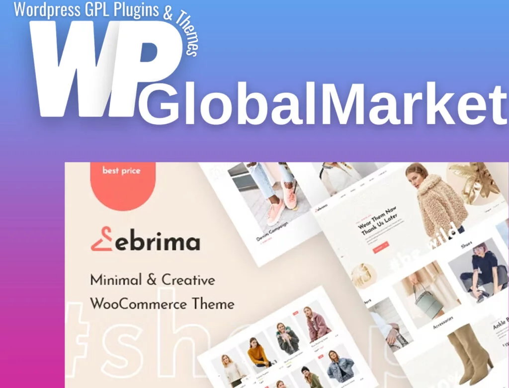 Ebrima – minimal and creative woocommerce wp theme