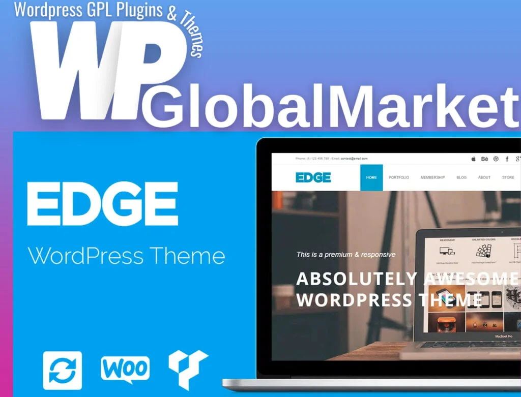 Edge wordpress theme