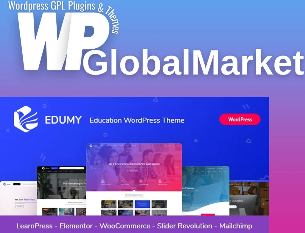 Edumy – lms online education course wordpress theme