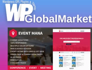 Event Management WordPress Theme