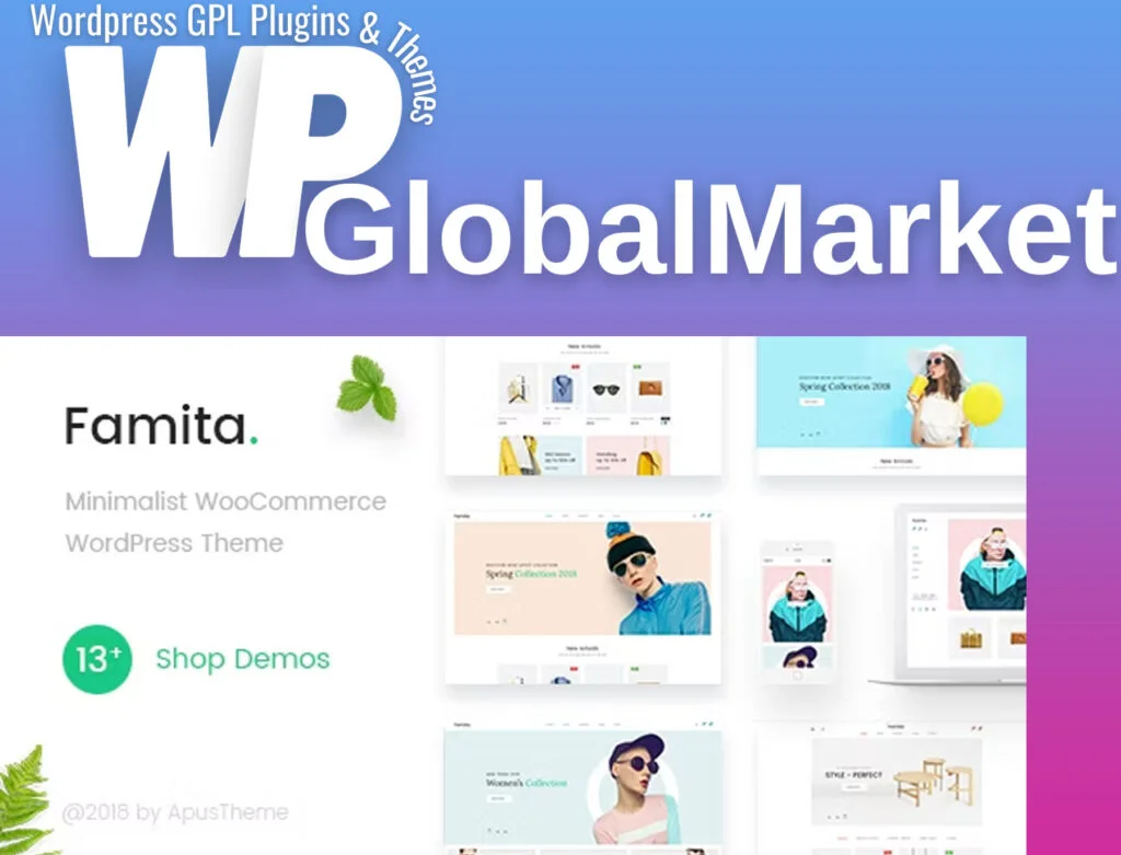 Famita – minimalist woocommerce wordpress theme