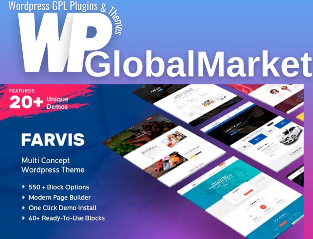 Farvis Multipurpose WordPress Theme