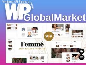 Femme An Online Magazine and Fashion Blog Theme