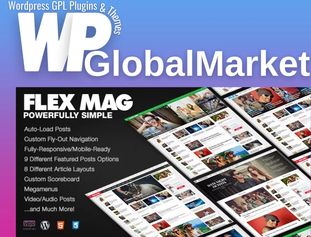 Flex mag – responsive wordpress news theme