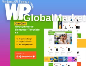 GimiGimi – Woocommmerce Elementor Template Kit