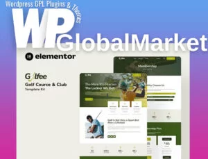 Golfee – Golf Course and Club Elementor Template Kit