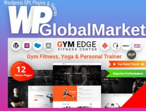 Gym Edge – Gym Fitness WordPress Theme