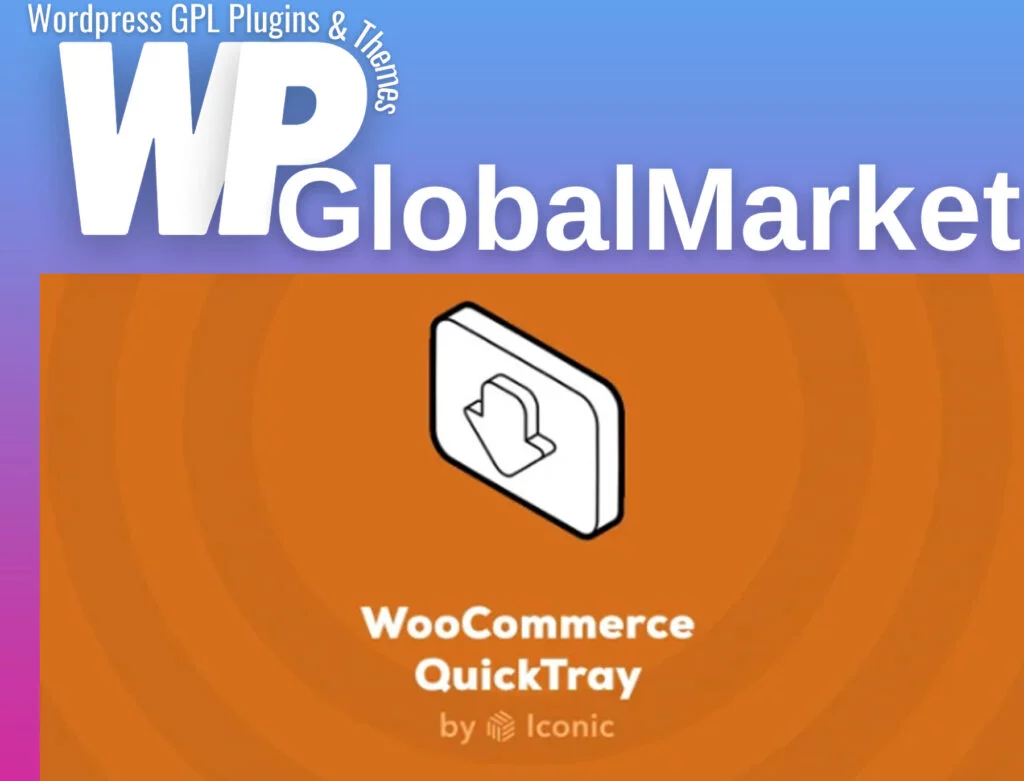 Iconic woocommerce quicktray