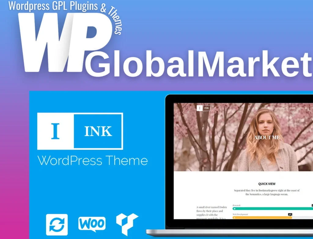 Ink wordpress theme