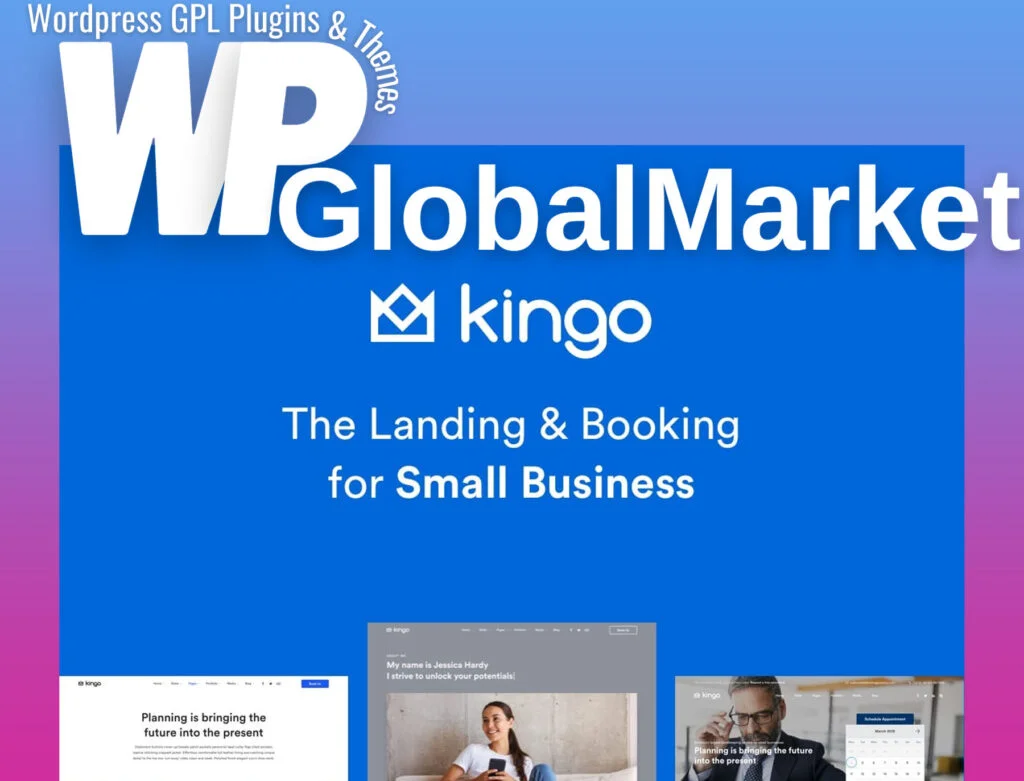 Kingo | booking wordpress for small business