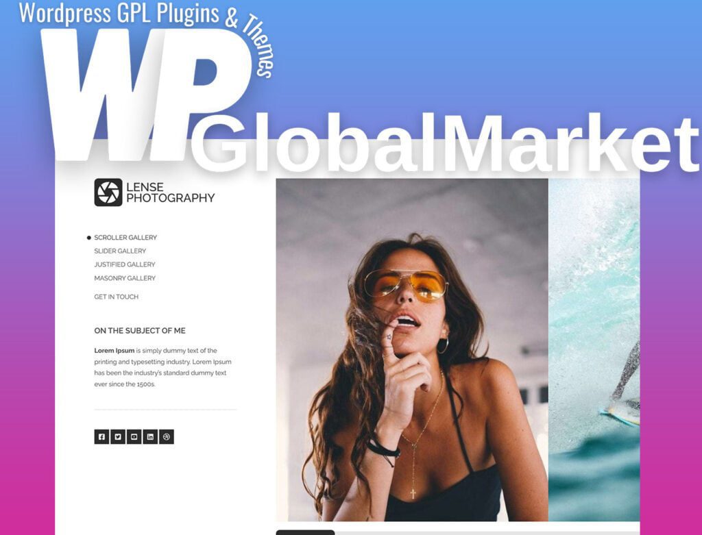 Lense WordPress Theme