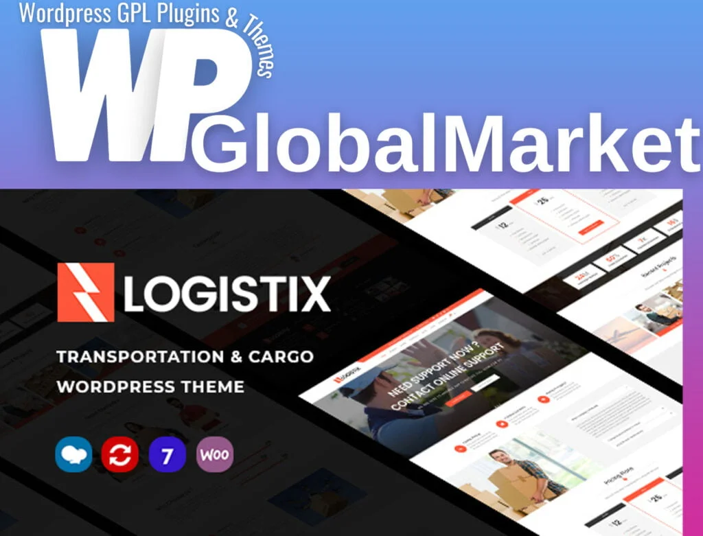 Logistix | premium responsive transportation wordpress theme